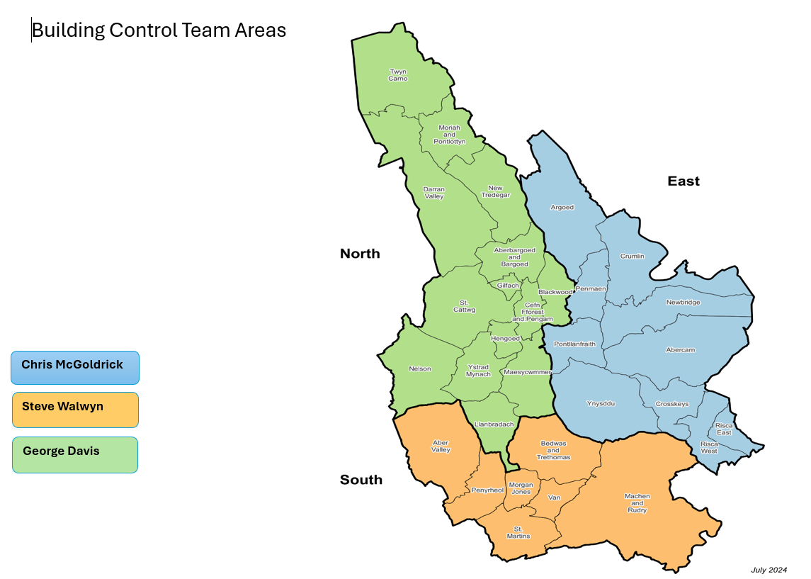 building control team areas