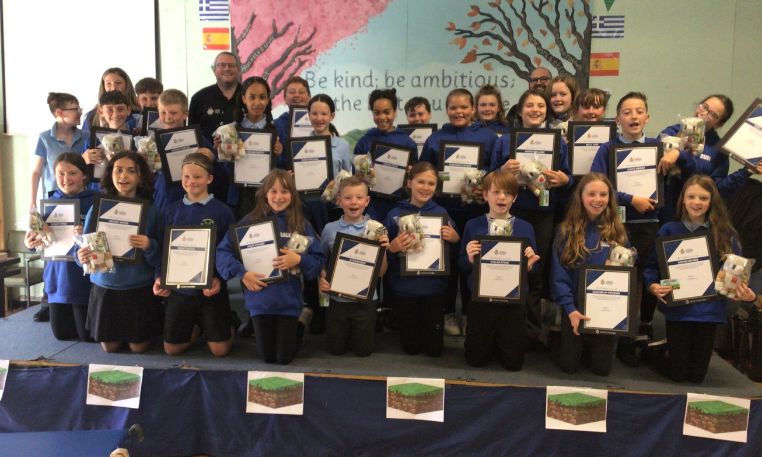 Derwendeg Primary and Gwent Police collaboration sees Minecraft used as learning tool