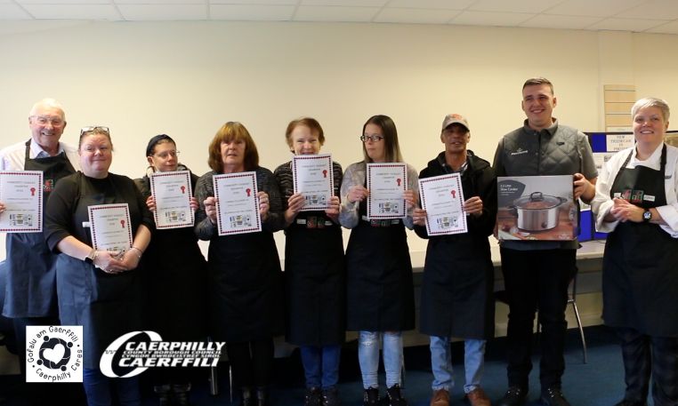 Success for Caerphilly’s first Community Cooking Champion