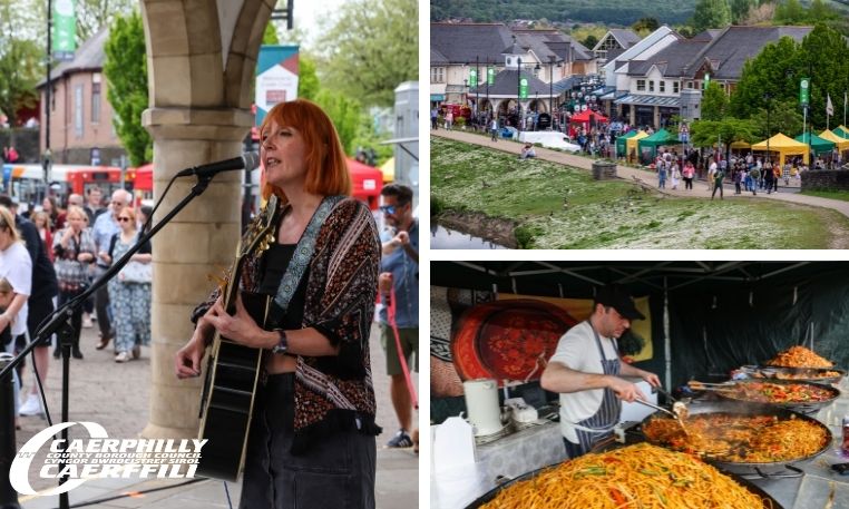 Caerphilly’s Food Festival Breaks Footfall Records 