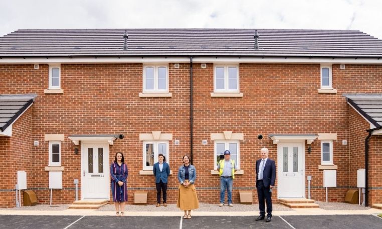 First new Caerphilly Council homes completed