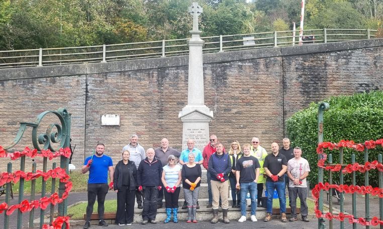 Makeover for Risca war memorial