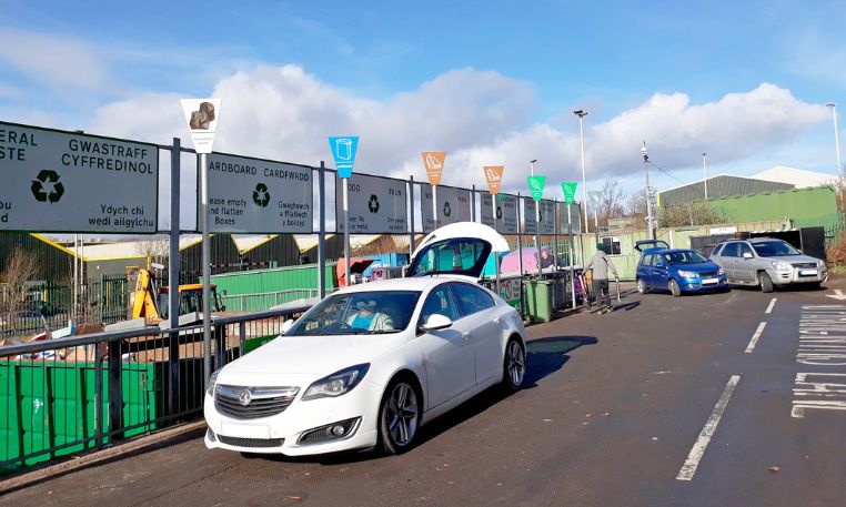 Caerphilly County Borough Council Announce Changes to Household Recycling Centres 