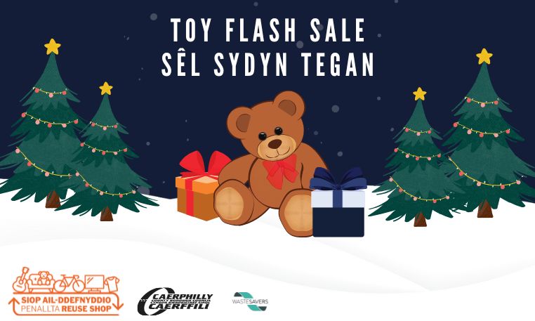 Success for Penallta Reuse Shop’s first Toy Flash Sale