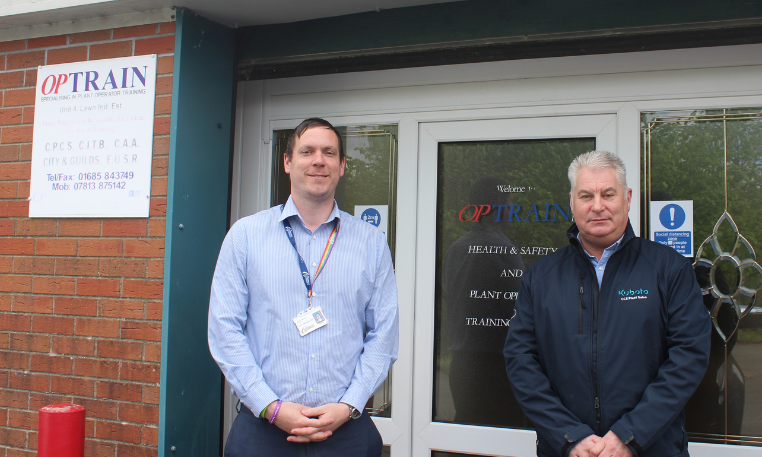 Successful local business, Optrain Ltd, continue to expand within the construction industry