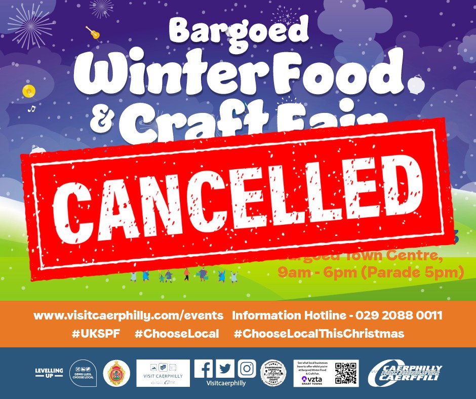 Cancelled - Bargoed Winter Food & Craft Fair and Lantern Parade