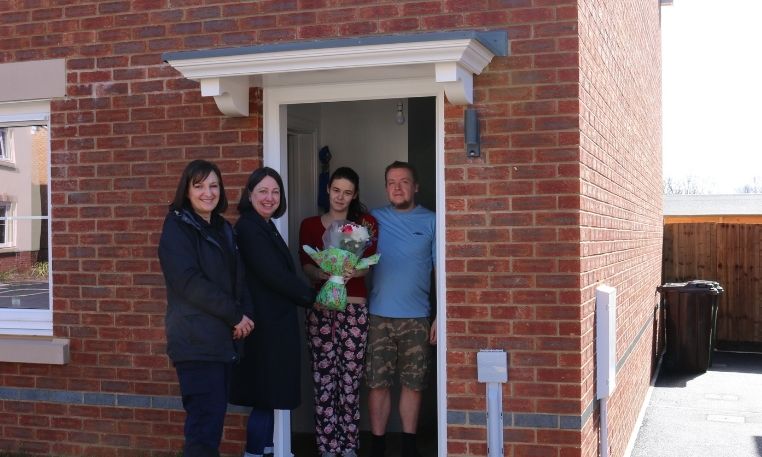  First new Caerphilly Council tenants move into homes
