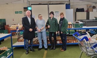 Council’s foodbank appeal raises almost £11k