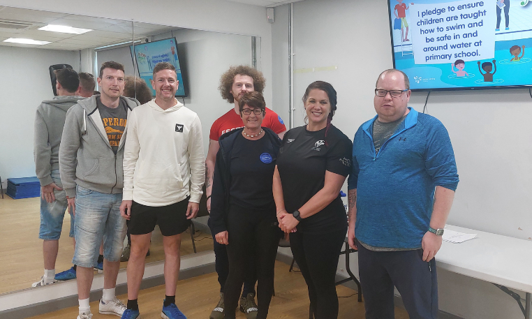 ​Caerphilly County Borough Sports and Leisure Services Host Masterclass with National Learn to Swim Manager