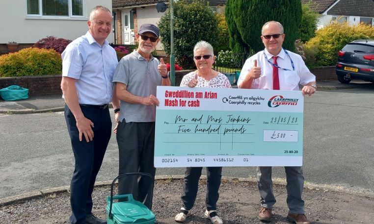 Caerphilly County Borough’s Mash for Cash initiative continues 