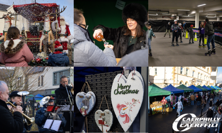 Caerphilly Borough’s final Winter Fair of the year is a huge success, breaking footfall records