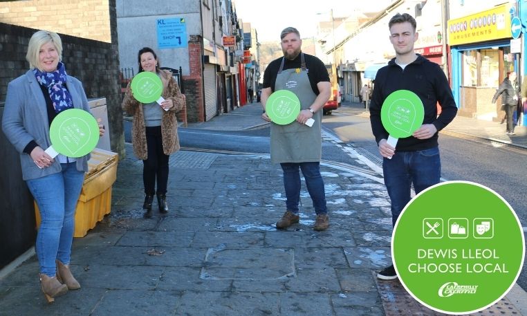 #ChooseLocal Campaign Launches across Caerphilly county borough