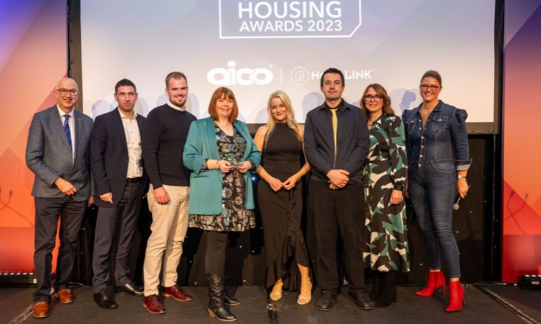Caerphilly Empty Homes Team wins at prestigious Welsh Housing Awards