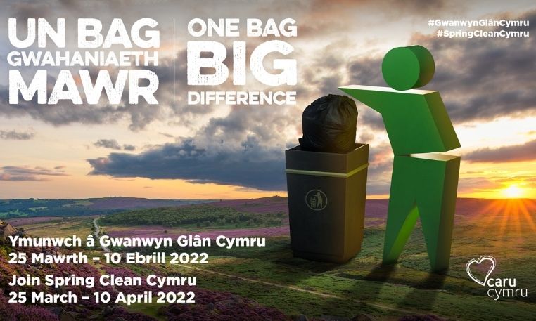 Calling all Caerphilly litter heroes – Spring Clean Cymru is back!