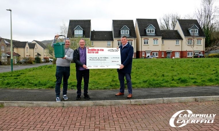 Caerphilly County Borough’s first £500 winner announced 