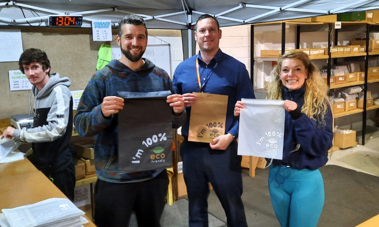 Simplelifeco: local business providing eco-friendly packaging is supported by UKSPF funding